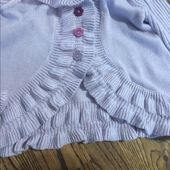 Matilda Jane Lavender Ruffle Sweater - Picture 4 of 5
